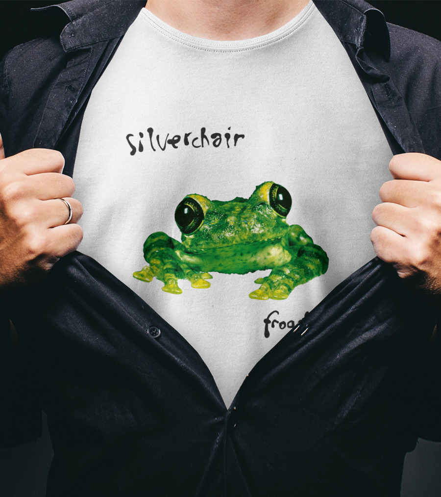 Silverchair Frogstomp Frog Green Eyes T-Shirt