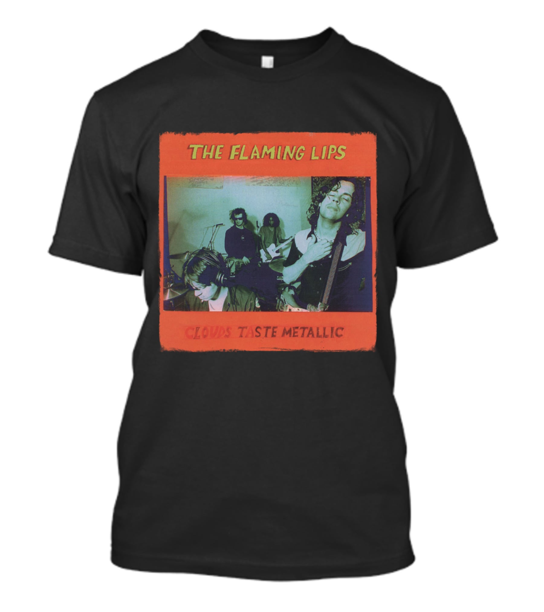 The Flaming Lips Clouds Taste Metallic Album Cover T-Shirt