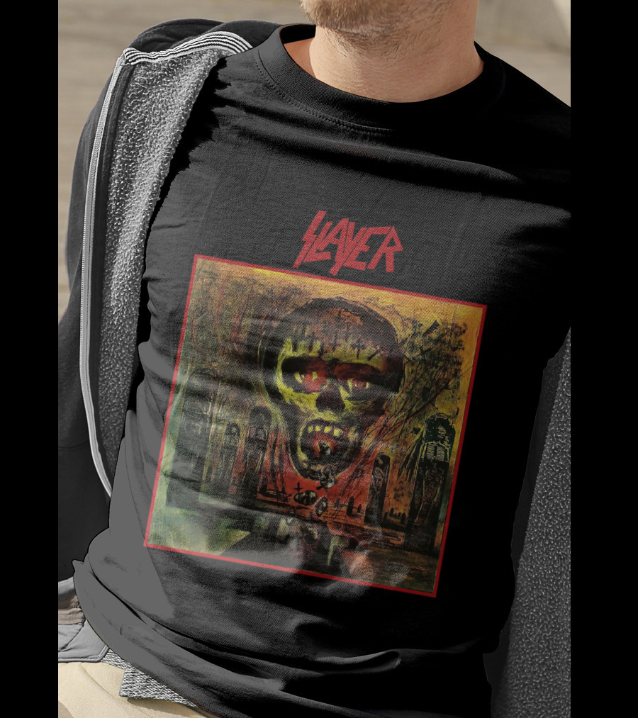 Slayer Seasons In The Abyss Skull T-Shirt