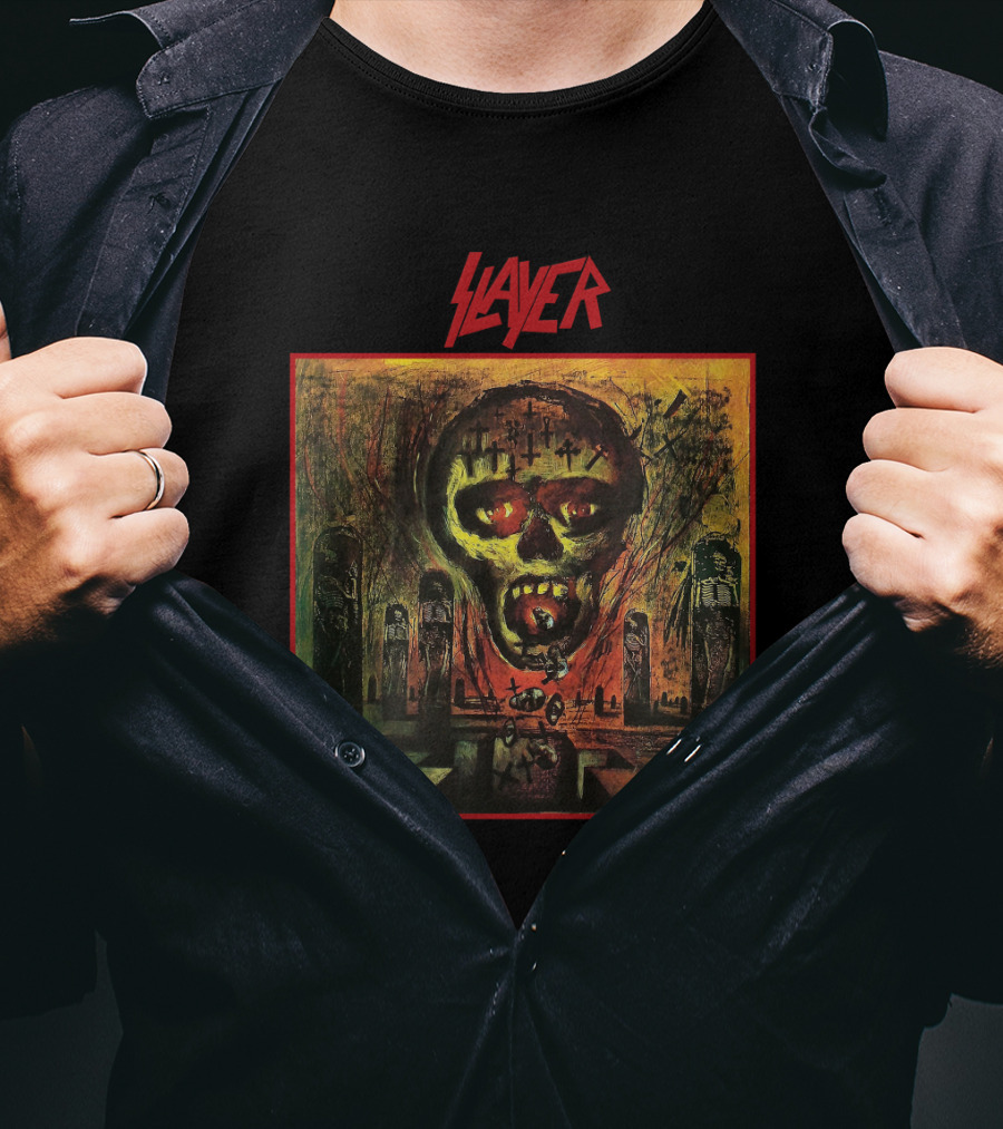 Slayer Seasons In The Abyss Skull T-Shirt