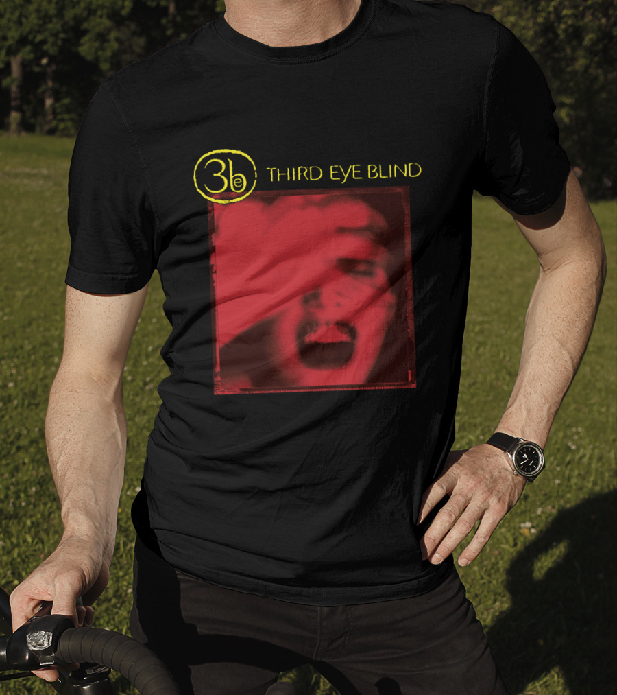 3eb Third Eye Blind Red Portrait Iconic Album Cover T-Shirt