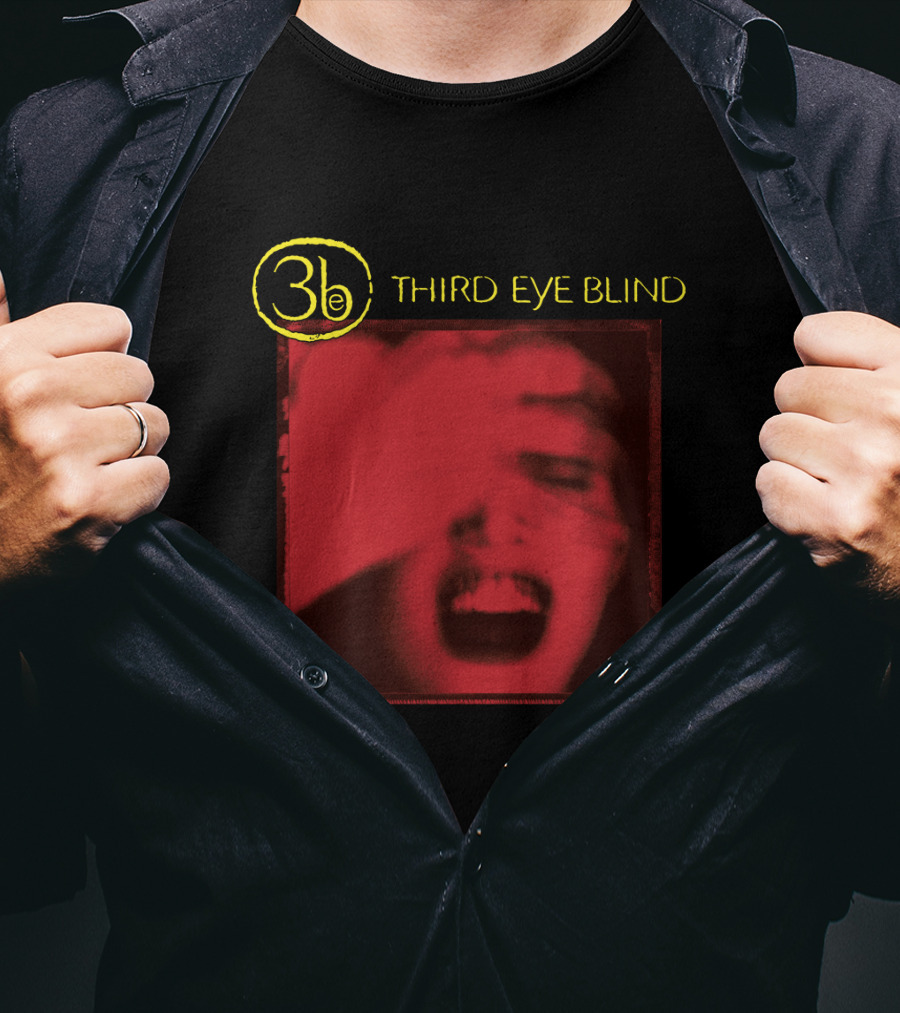 3eb Third Eye Blind Red Portrait Iconic Album Cover T-Shirt