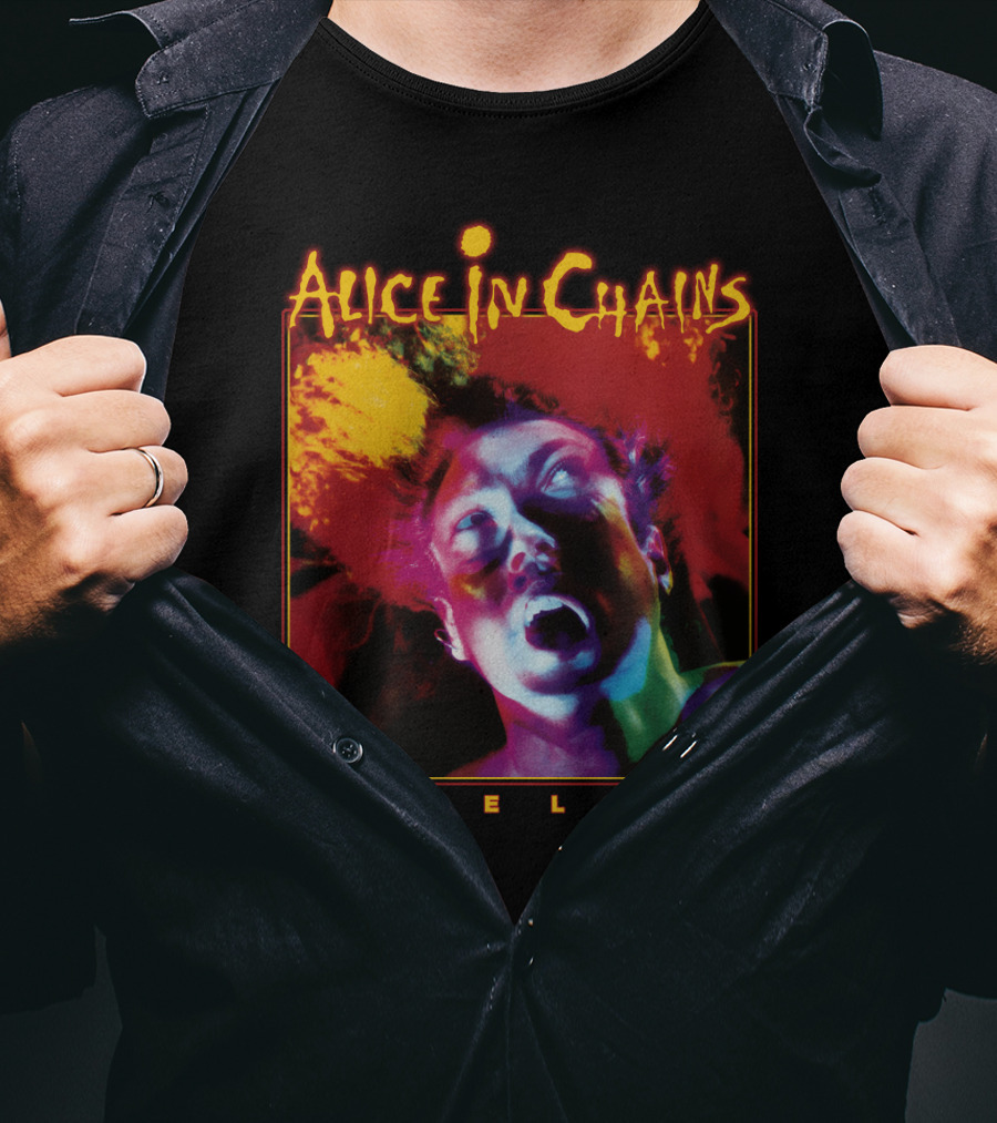 Alice In Chains Facelift Album Cover T-Shirt
