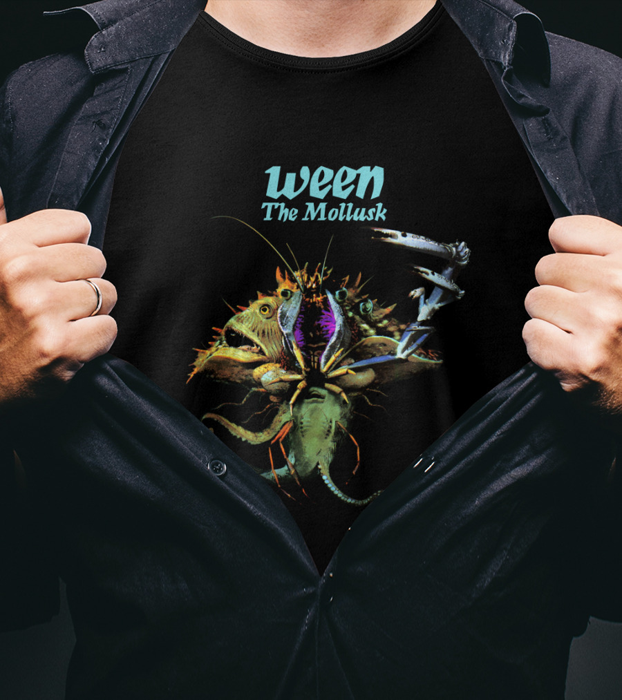 Ween The Mollusk Sea Creature T-Shirt