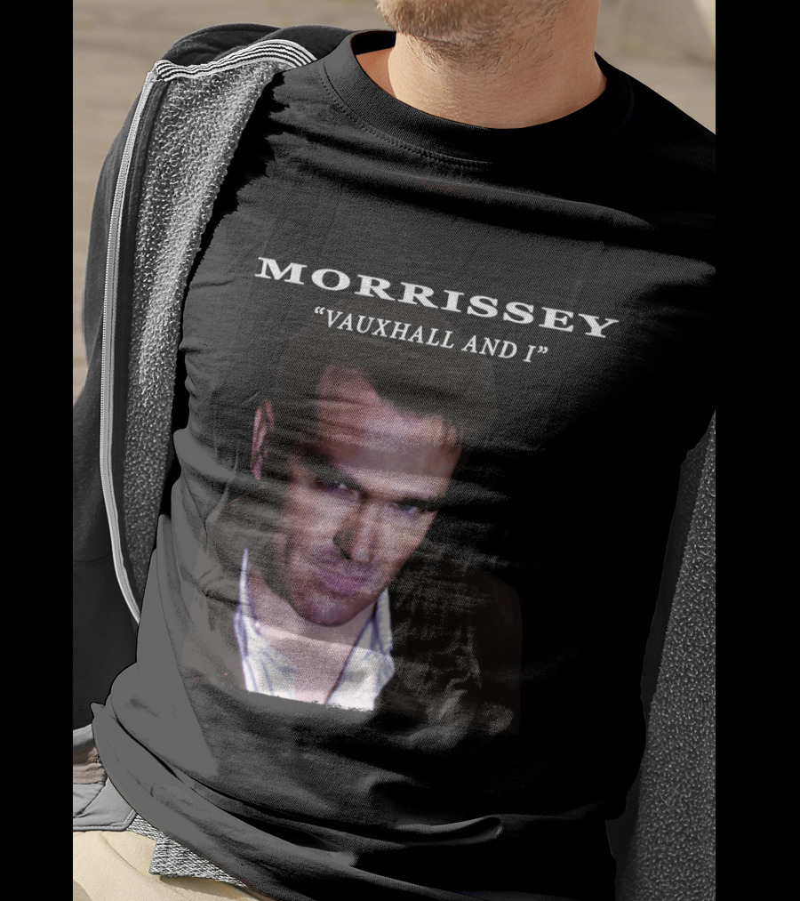 Morrissey Vauxhall And I Album Cover T-Shirt
