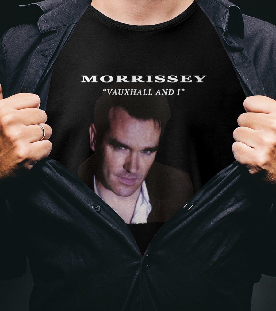 Morrissey Vauxhall And I Album Cover T-Shirt