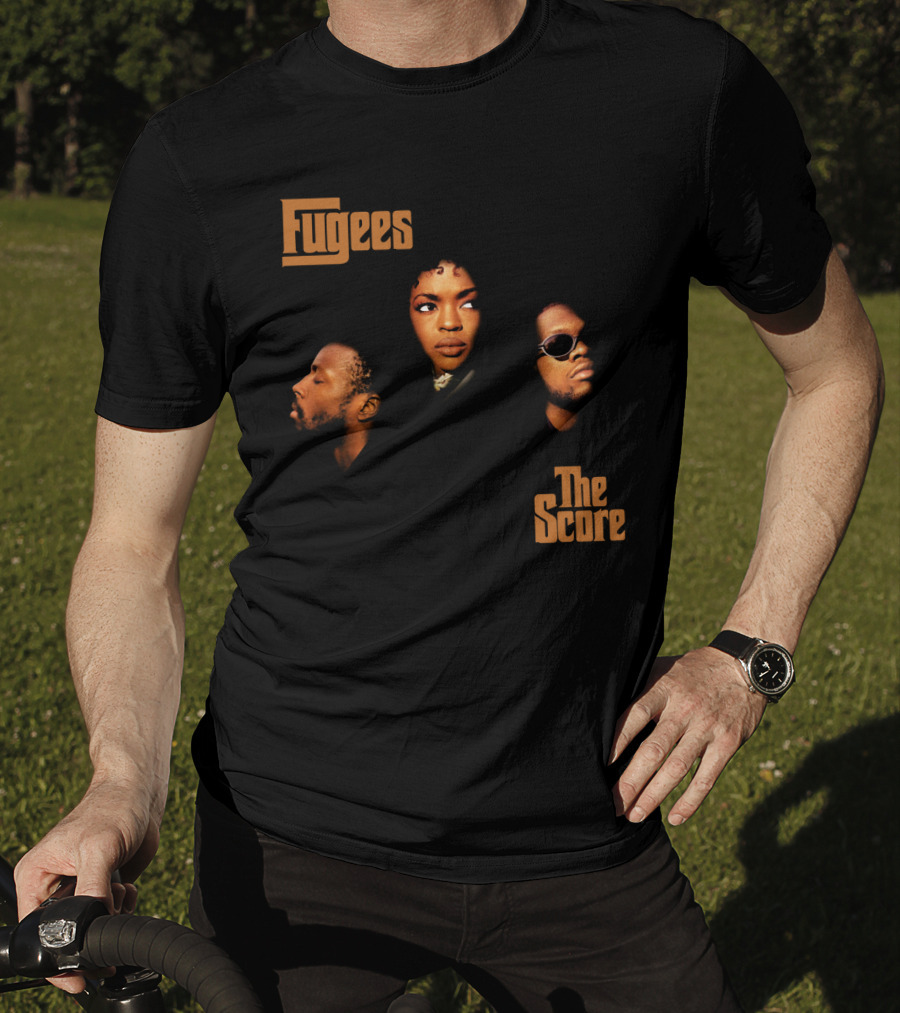 Fugees The Score Album Cover Trio Wyclef Lauryn Pras T-Shirt