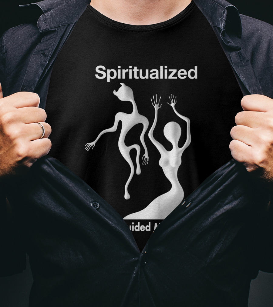 Spiritualized Lazer Guided Melodies 1992 Album Cover T-Shirt