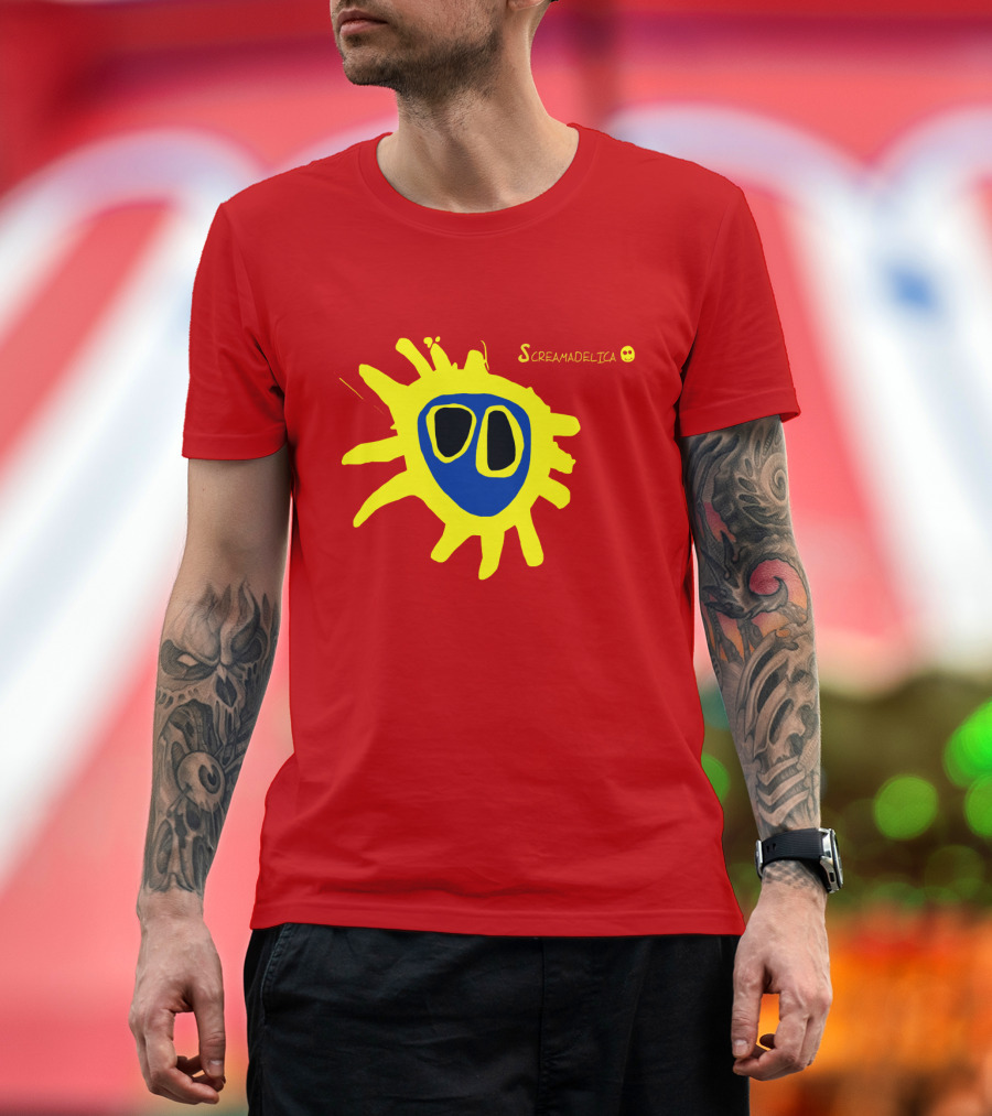 Primal Scream Screamadelica Iconic Sunburst T-Shirt