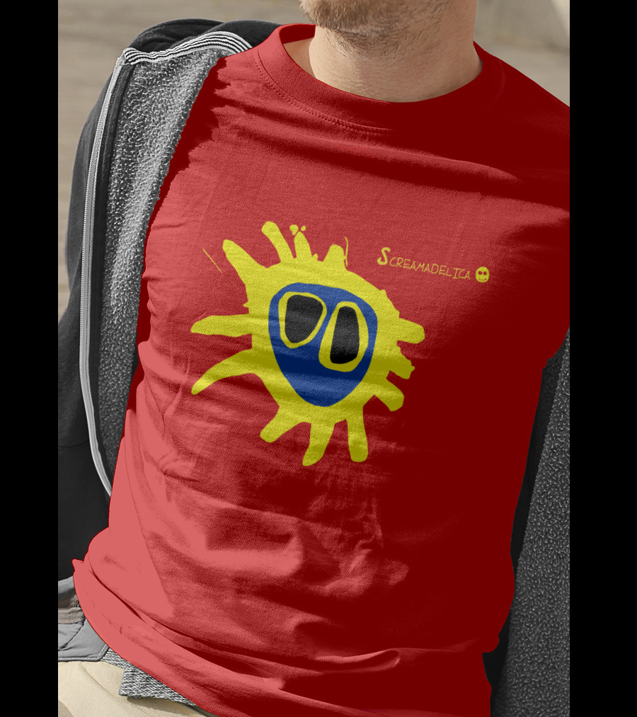 Primal Scream Screamadelica Iconic Sunburst T-Shirt