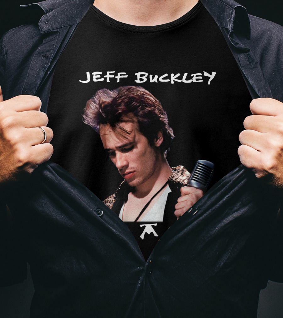 Jeff Buckley Grace Microphone T-Shirt