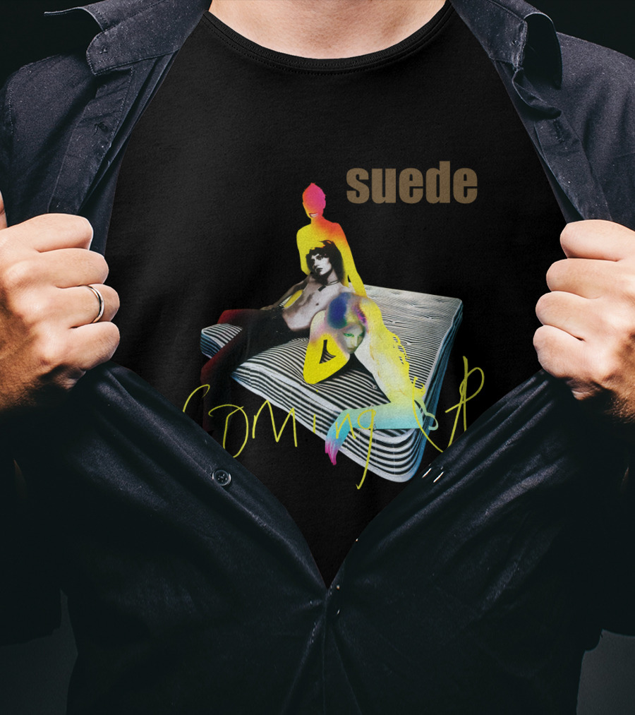 SUEDE Coming Up Album Cover T-Shirt
