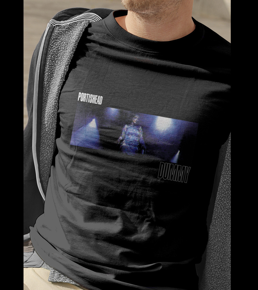 Portishead Dummy Album Cover Blue Light Scene T-Shirt