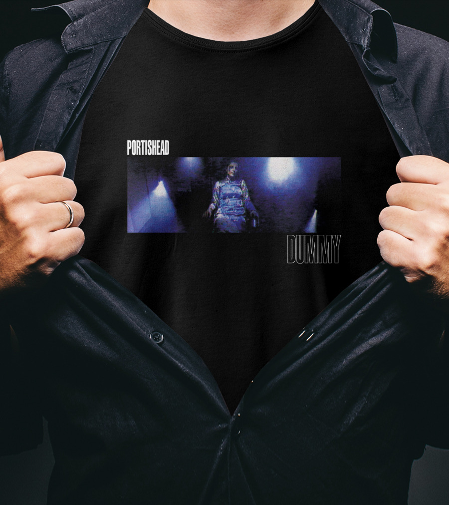 Portishead Dummy Album Cover Blue Light Scene T-Shirt