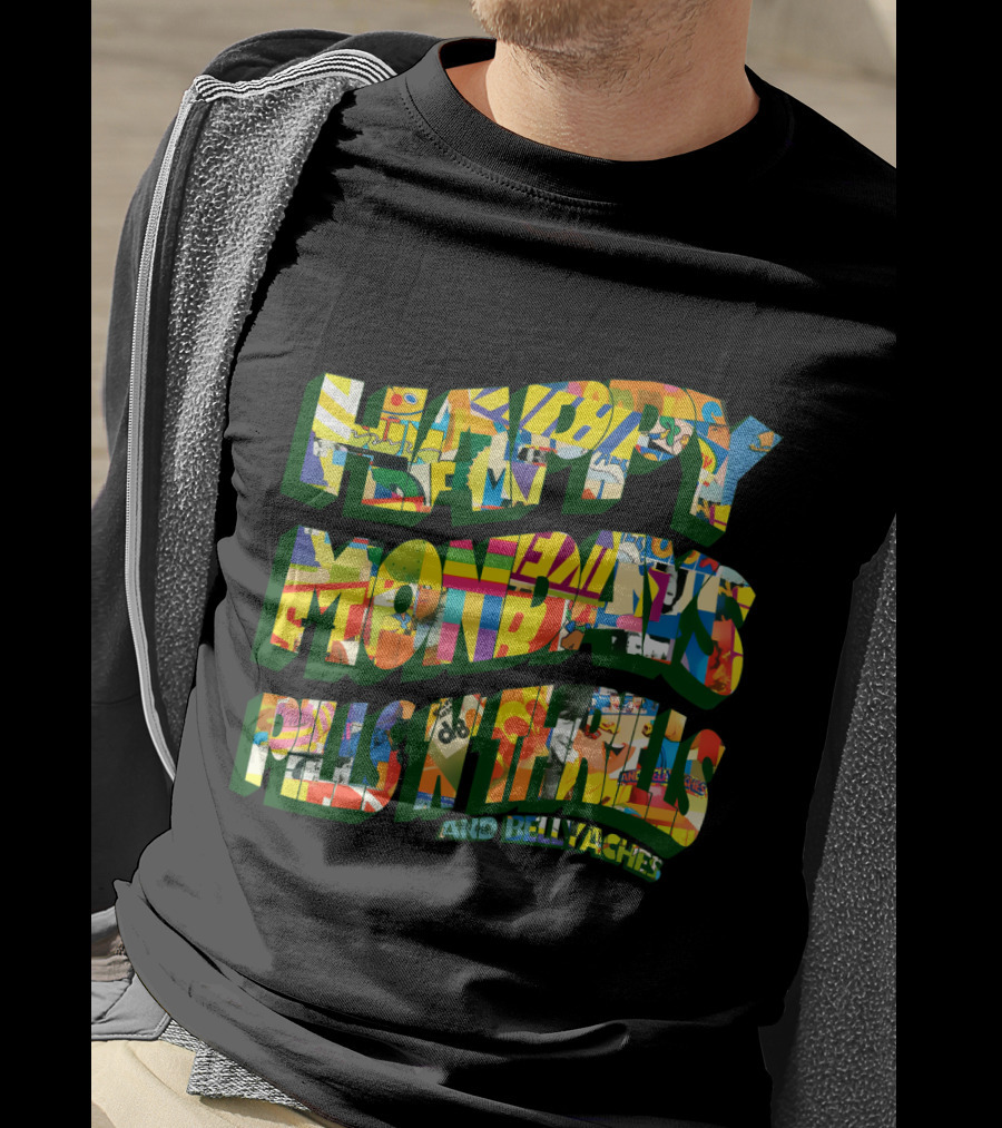 Happy Mondays Pills 'N' Thrills And Bellyaches Colorful 90s Album T-Shirt