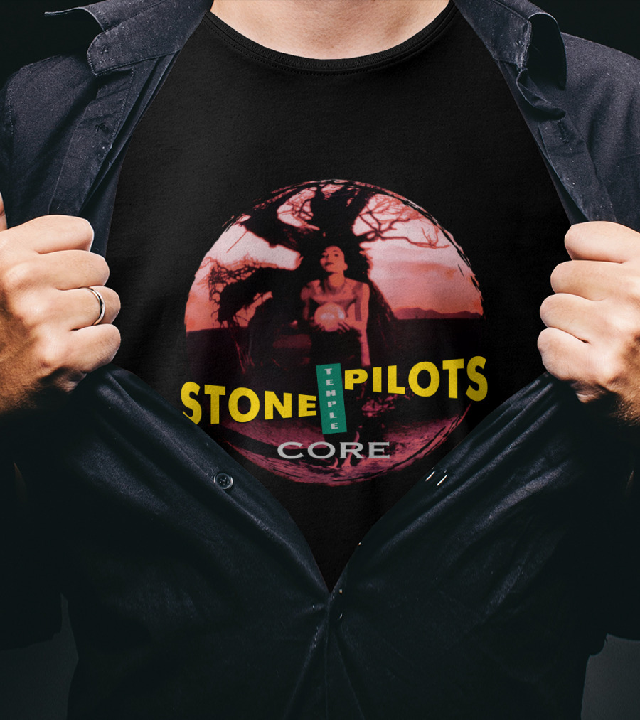 Stone Temple Pilots Core Album Cover T-Shirt