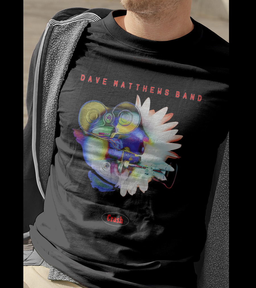 Dave Matthews Band Crash Album Art Colorful Abstract T-Shirt