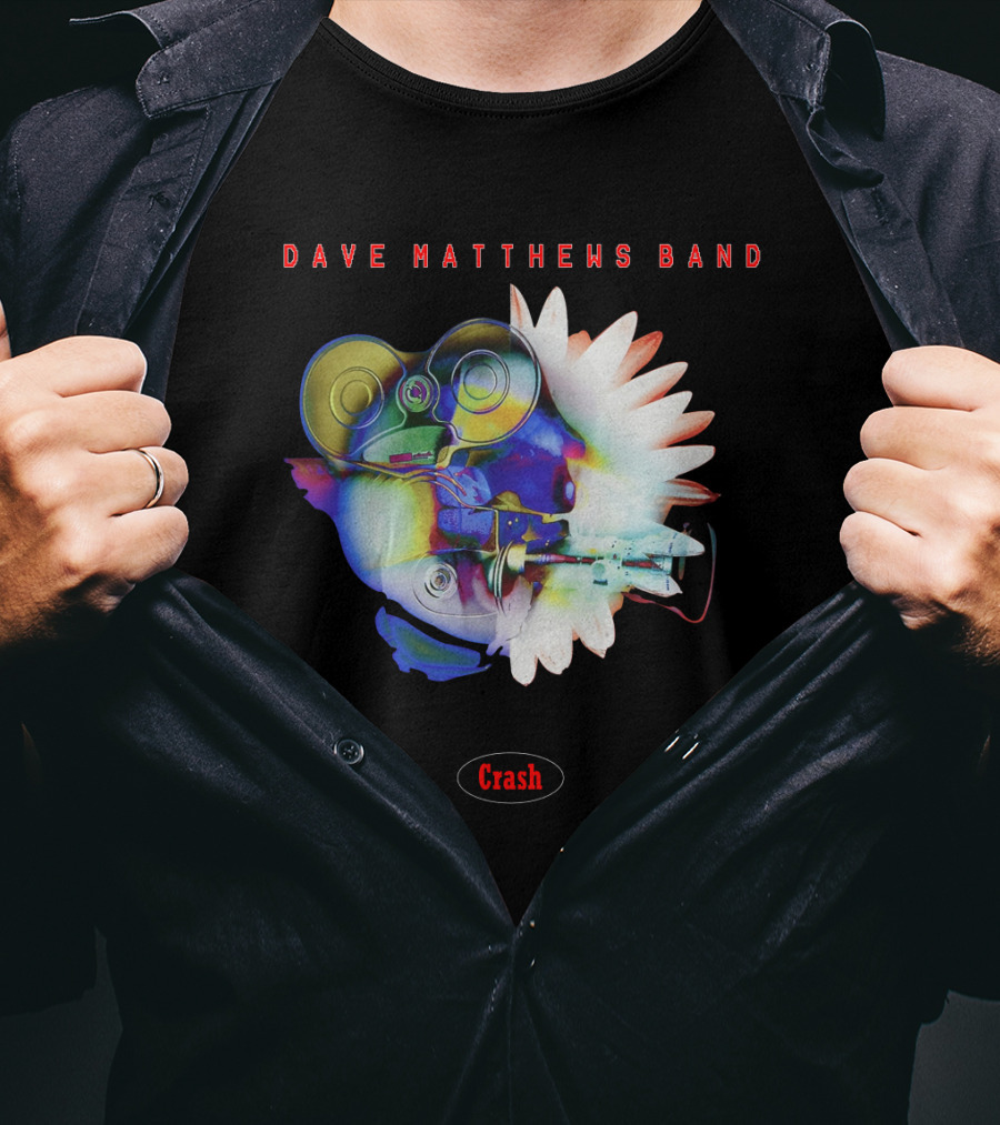 Dave Matthews Band Crash Album Art Colorful Abstract T-Shirt