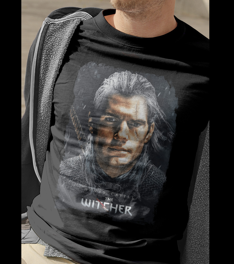 Henry Cavill The Witcher Geralt Of Rivia Fan T-Shirt