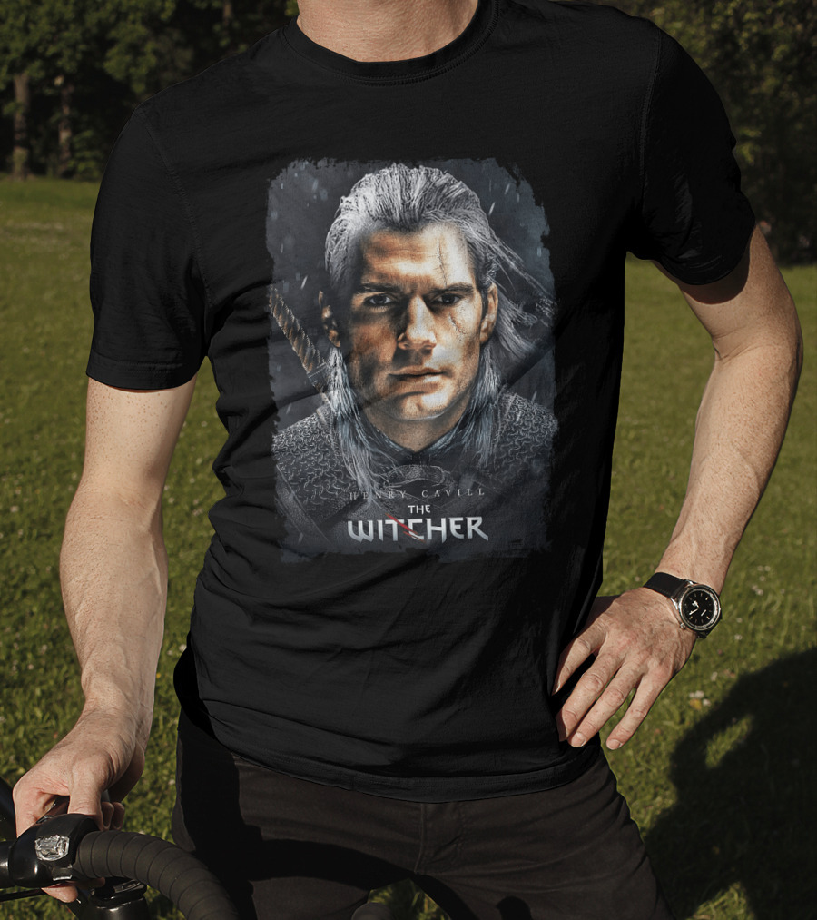 Henry Cavill The Witcher Geralt Of Rivia Fan T-Shirt