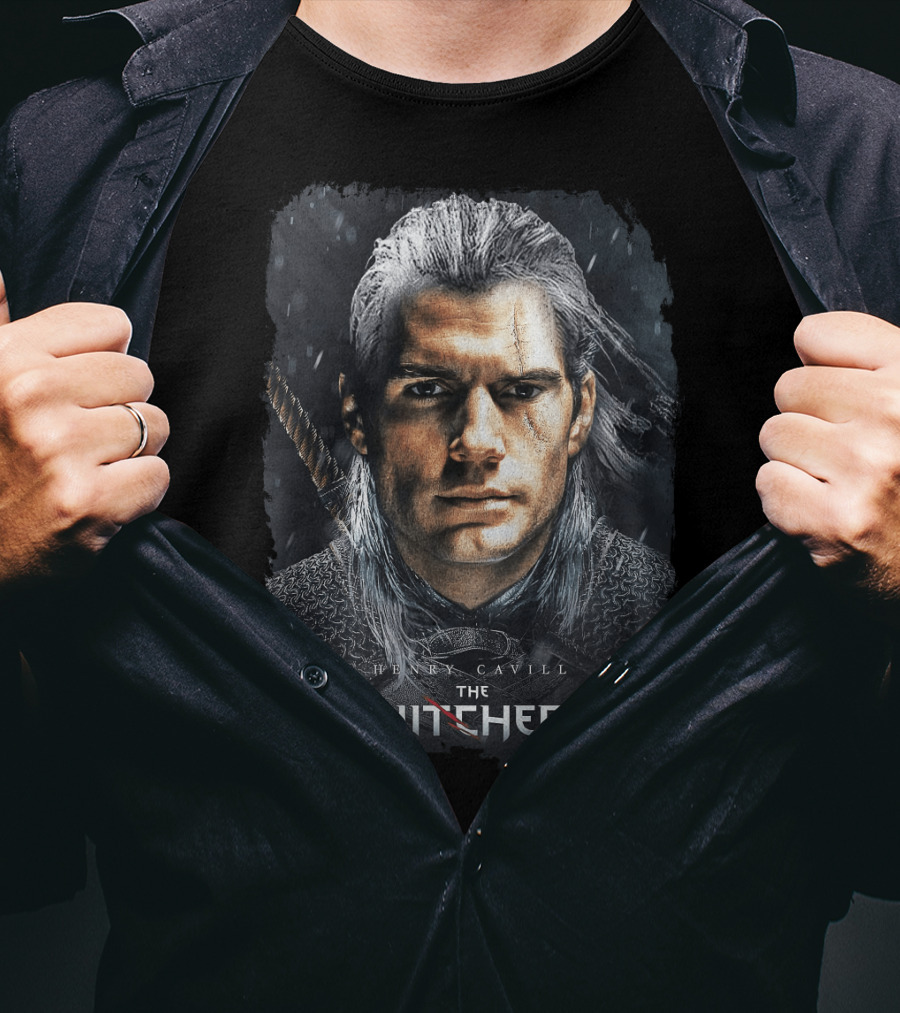 Henry Cavill The Witcher Geralt Of Rivia Fan T-Shirt