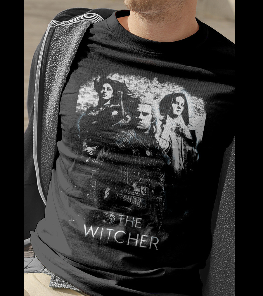The Witcher Geralt Yennefer And Ciri Magical Adventure T-Shirt