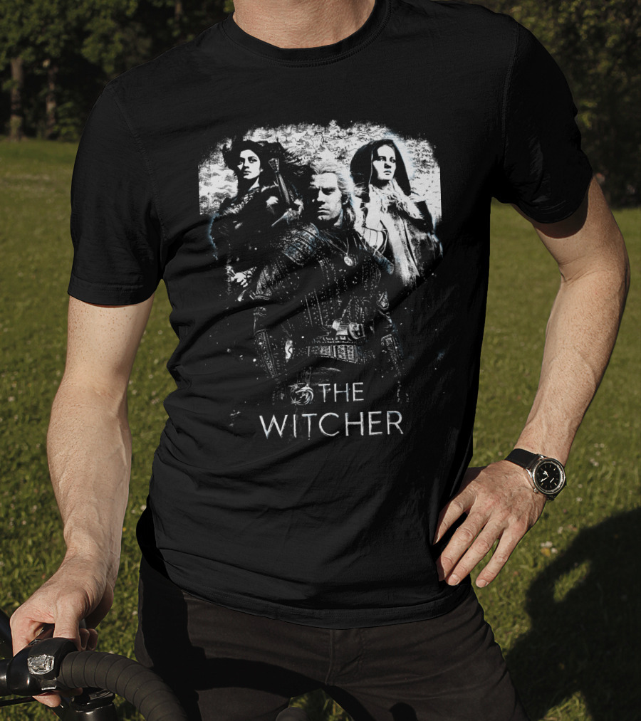 The Witcher Geralt Yennefer And Ciri Magical Adventure T-Shirt