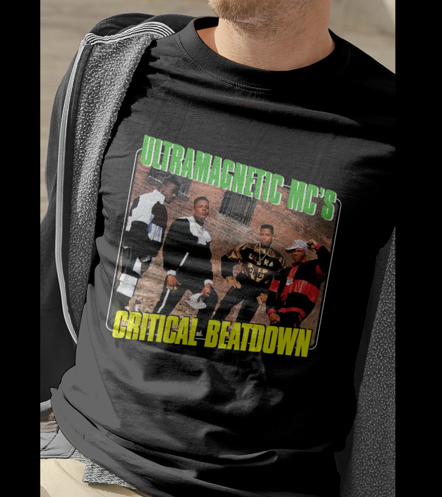 Ultramagnetic MC's Critical Beatdown 1988 Hip Hop Album Cover T-Shirt