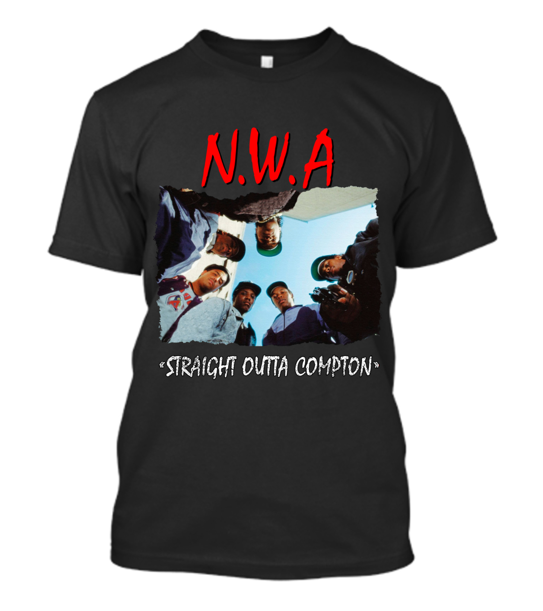 N.W.A Straight Outta Compton Iconic Group Photo T-Shirt