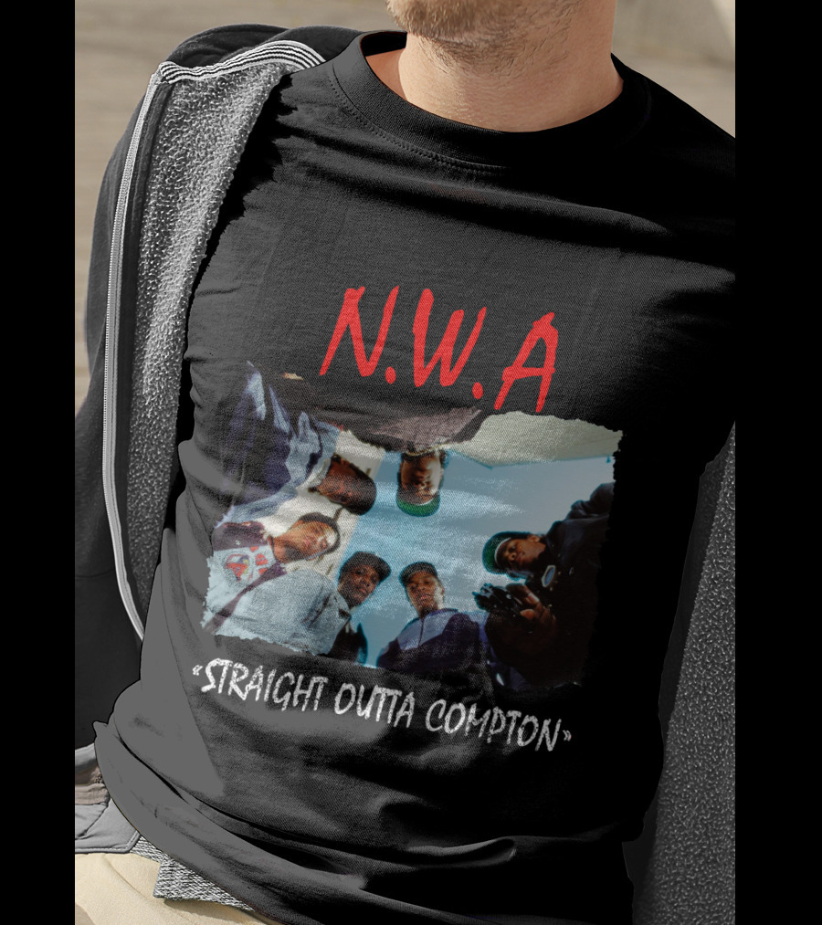 N.W.A Straight Outta Compton Iconic Group Photo T-Shirt