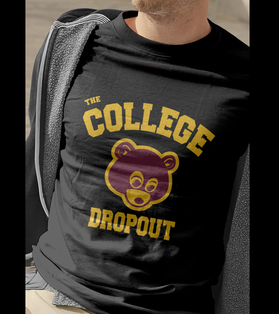 The College Dropout Kanye West Bear T-Shirt