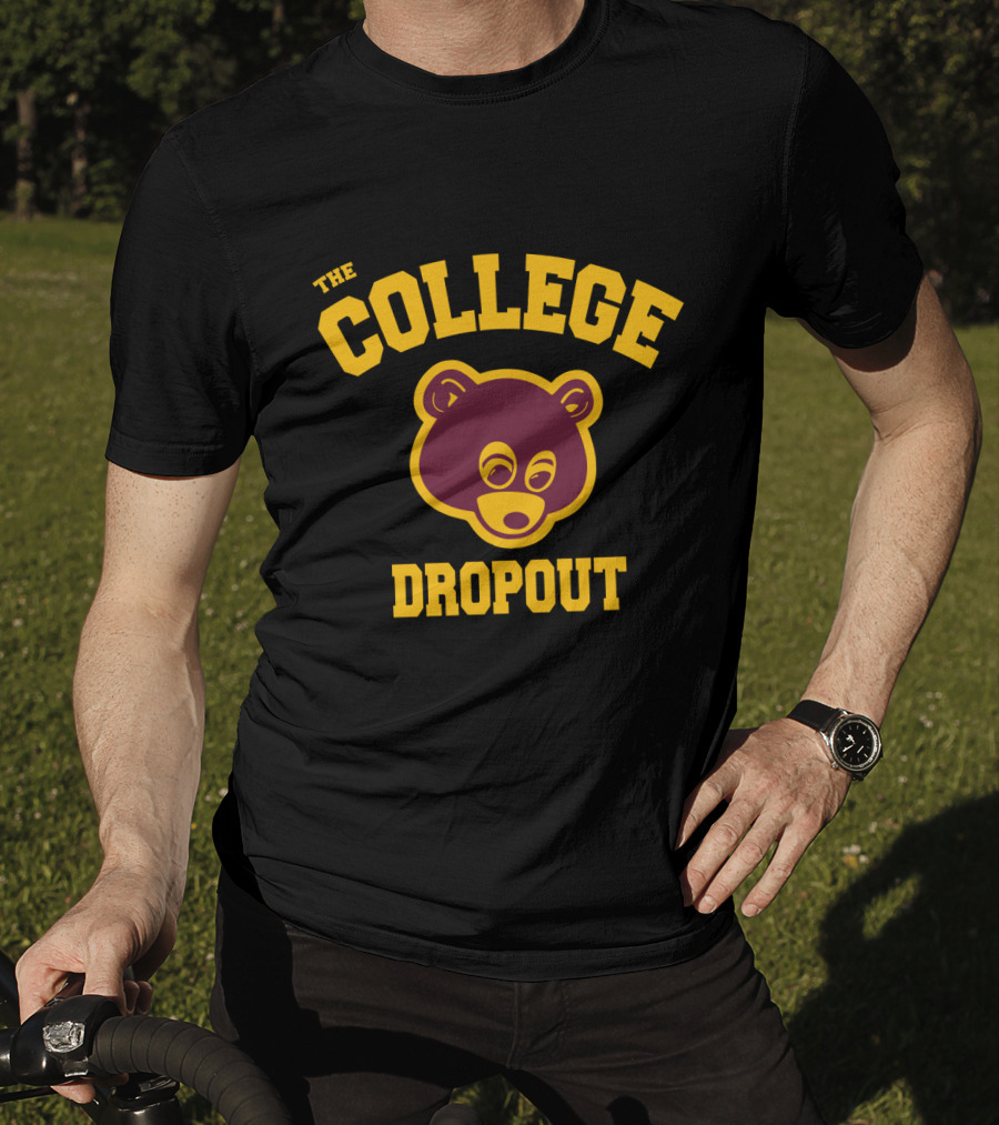 The College Dropout Kanye West Bear T-Shirt