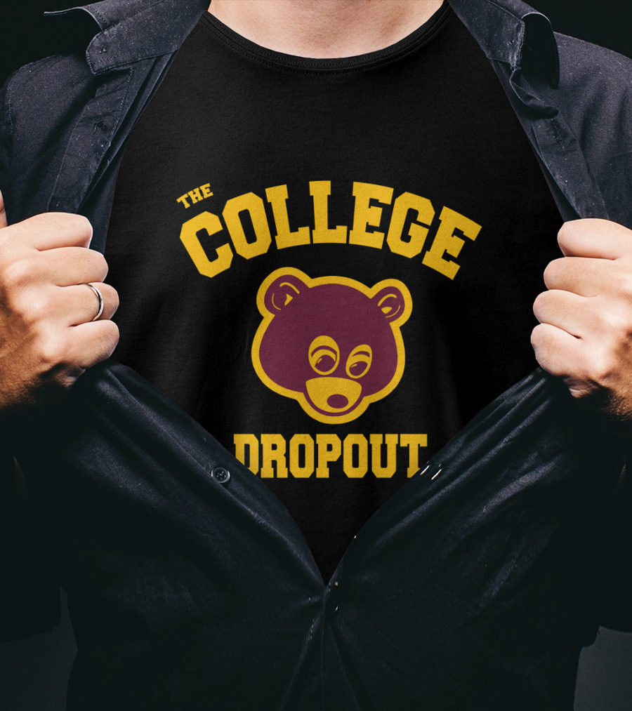 The College Dropout Kanye West Bear T-Shirt