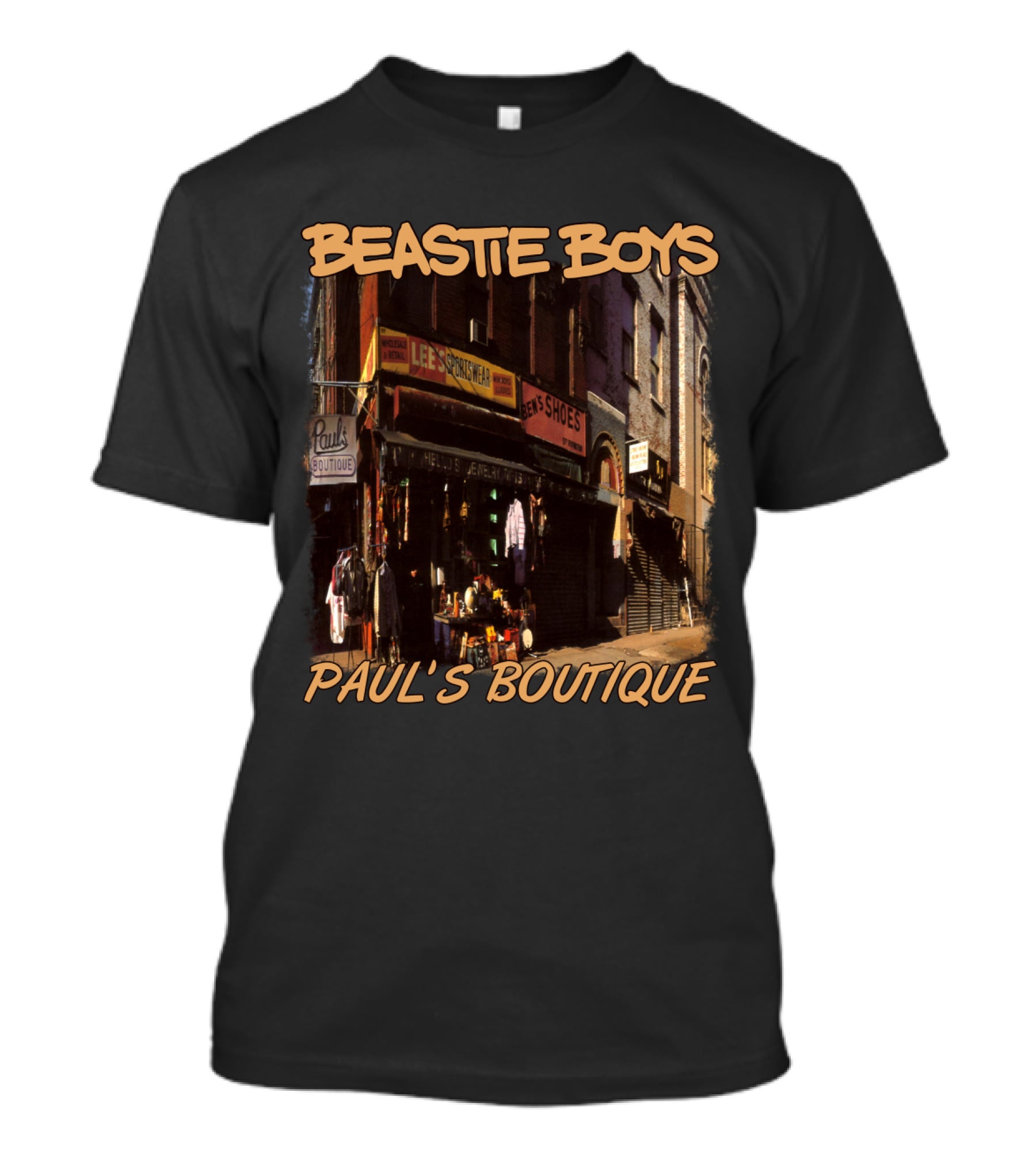 Beastie Boys Paul's Boutique Album Cover Urban Street Scene T-Shirt