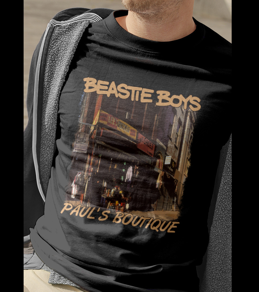 Beastie Boys Paul's Boutique Album Cover Urban Street Scene T-Shirt