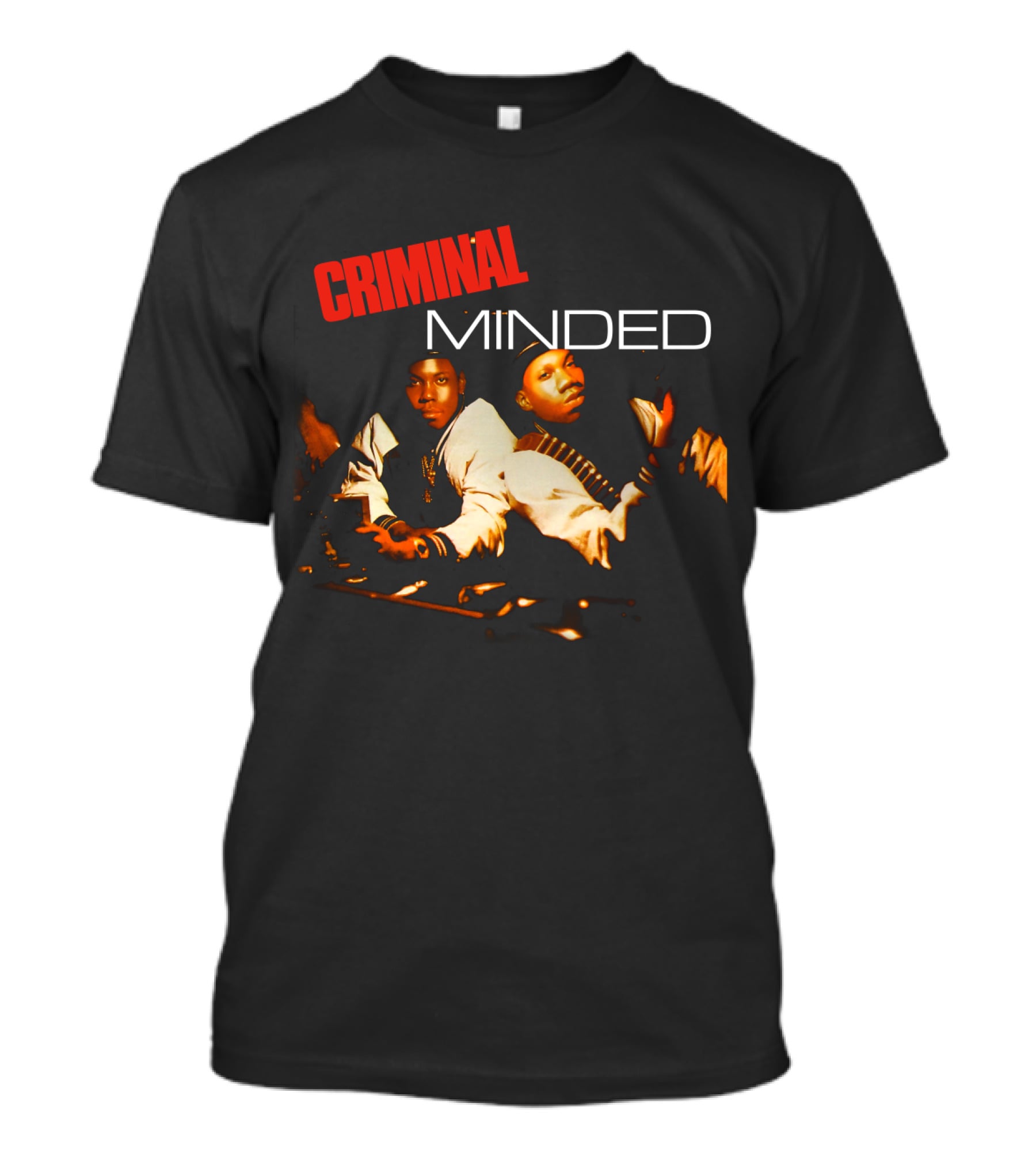 Boogie Down Productions Criminal Minded 1987 Album Cover T-Shirt