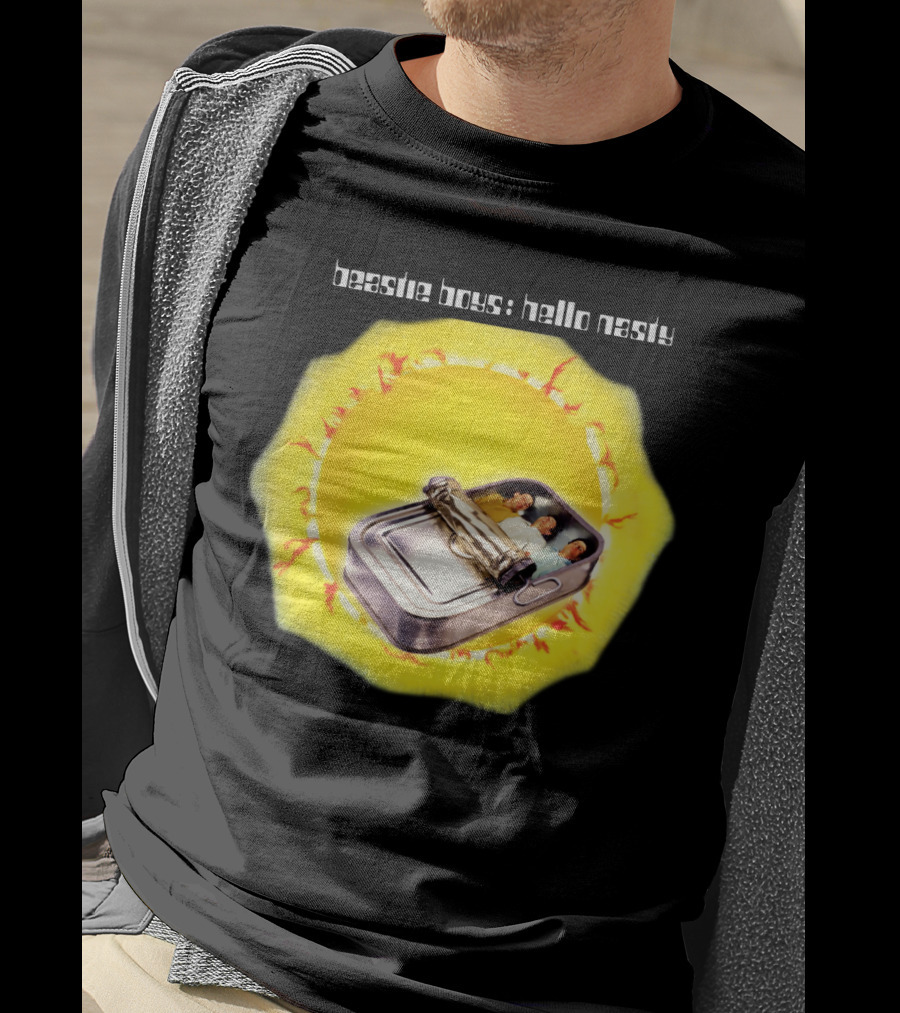 Beastie Boys Hello Nasty Album Cover Sardine Can 1998 Sunburst T-Shirt