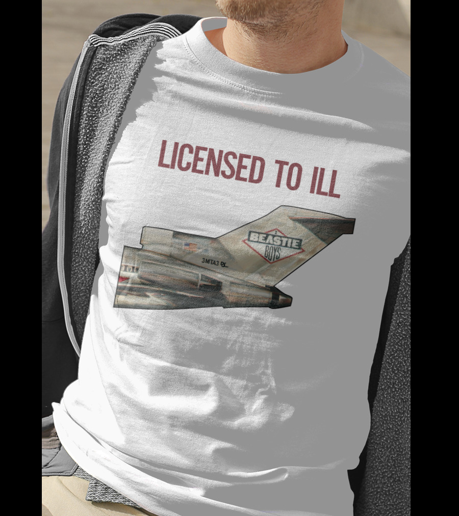 Beastie Boys Licensed To Ill Airplane Tail T-Shirt