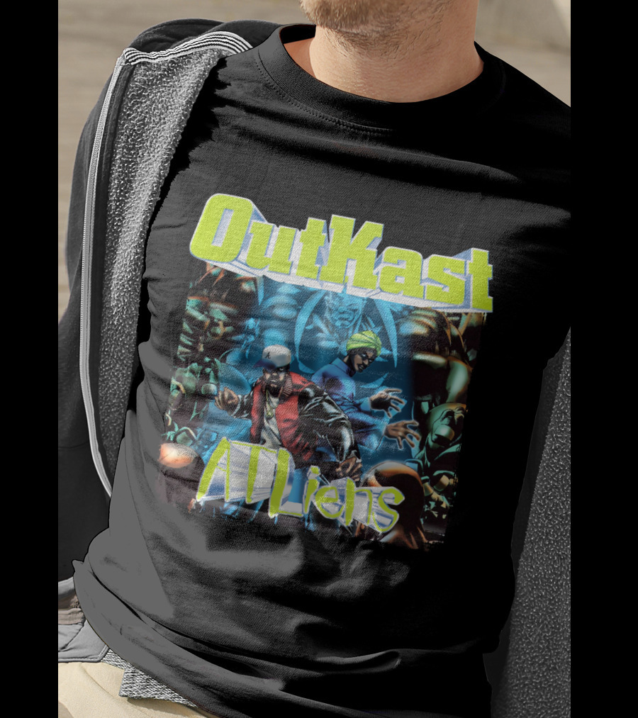 OutKast ATLiens Comic Style Iconic Album Cover T-Shirt