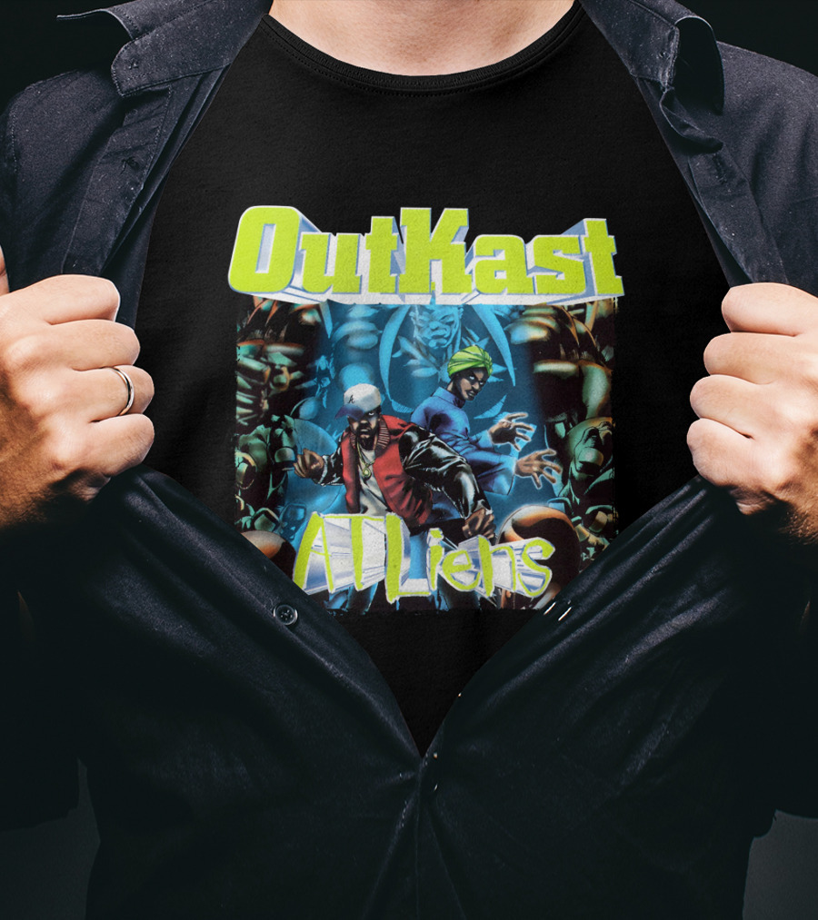 OutKast ATLiens Comic Style Iconic Album Cover T-Shirt