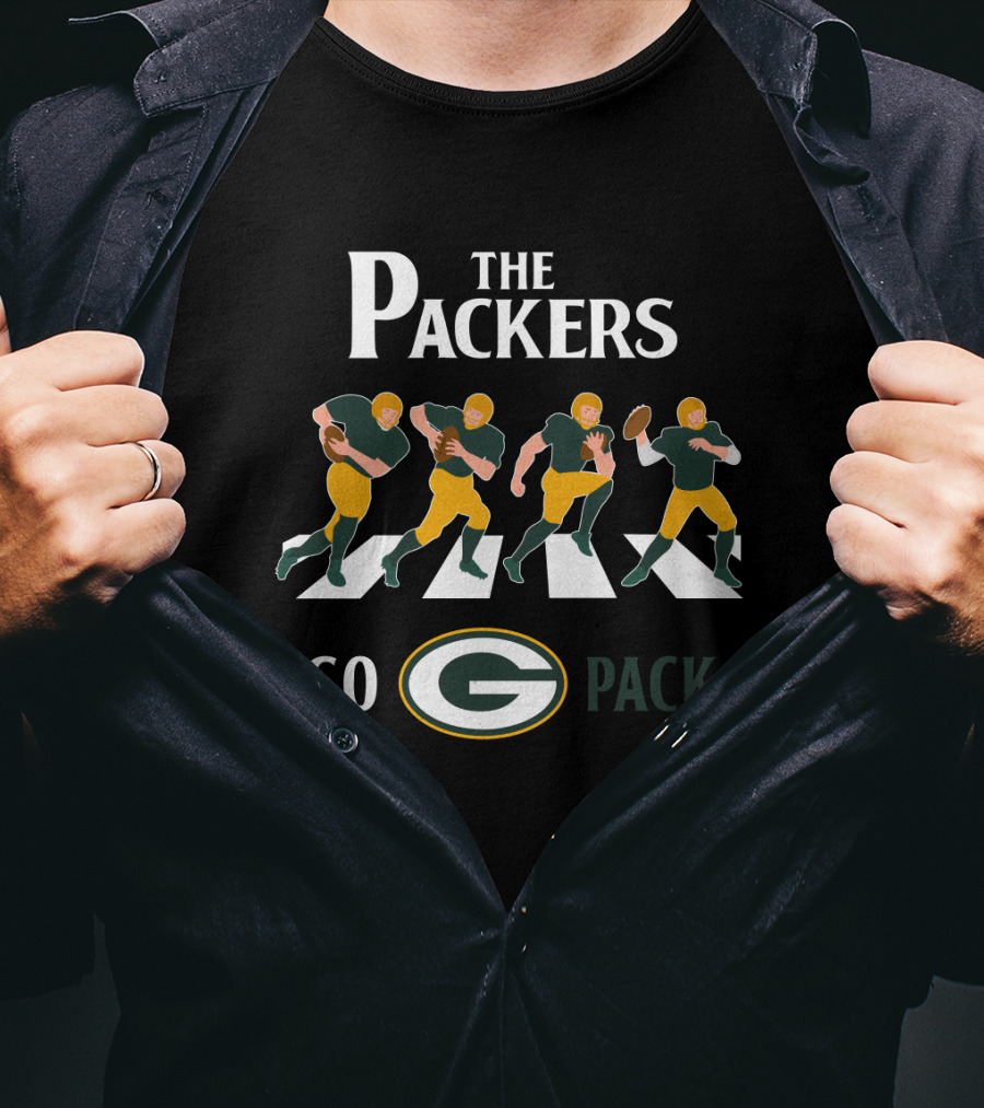 The Packers Go Pack Abbey Road T-Shirt