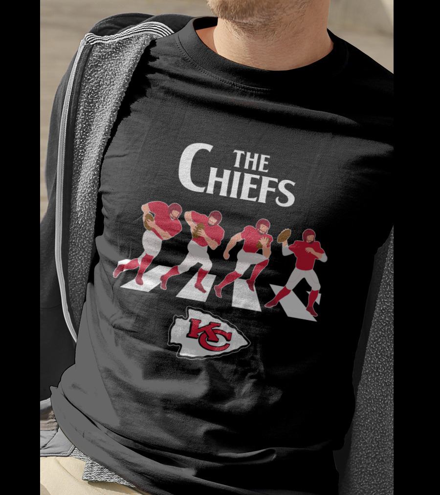 Kansas City Chiefs Abbey Road Football Players Kc T-Shirt