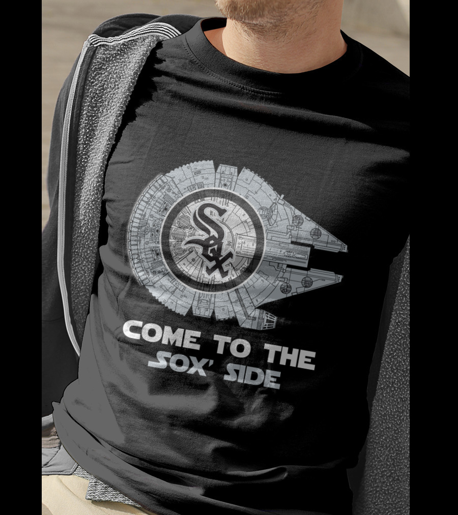 Come To The Sox Side Chicago White Sox Millennium Falcon MLB T-Shirt