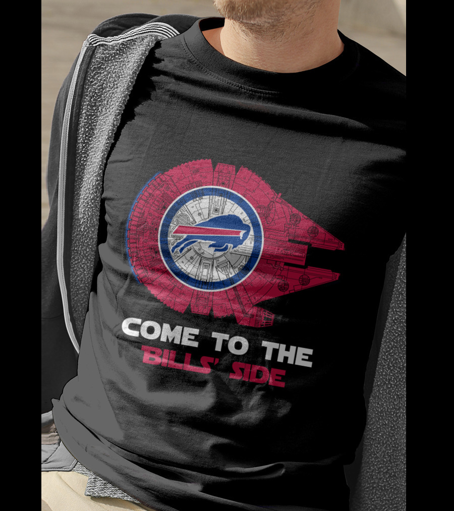 Come To The Bills' Side Buffalo Bills Millennium Falcon Nfl T-Shirt