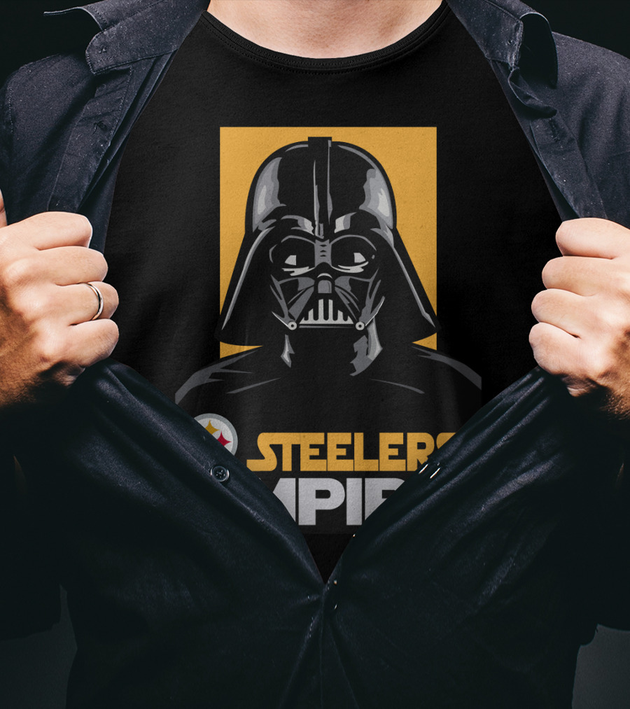 Steelers Empire Darth Vader Pittsburgh Steelers T-Shirt