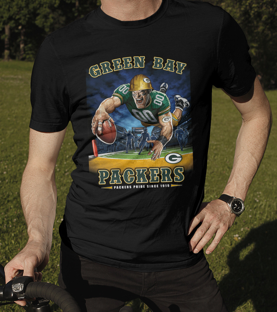 Green Bay Packers Packers Pride Since 1919 Touchdown T-Shirt