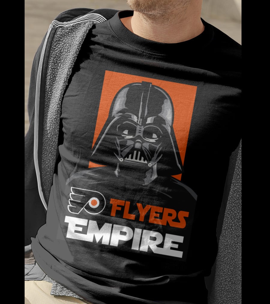 Flyers Empire Darth Vader Philadelphia NHL T-Shirt