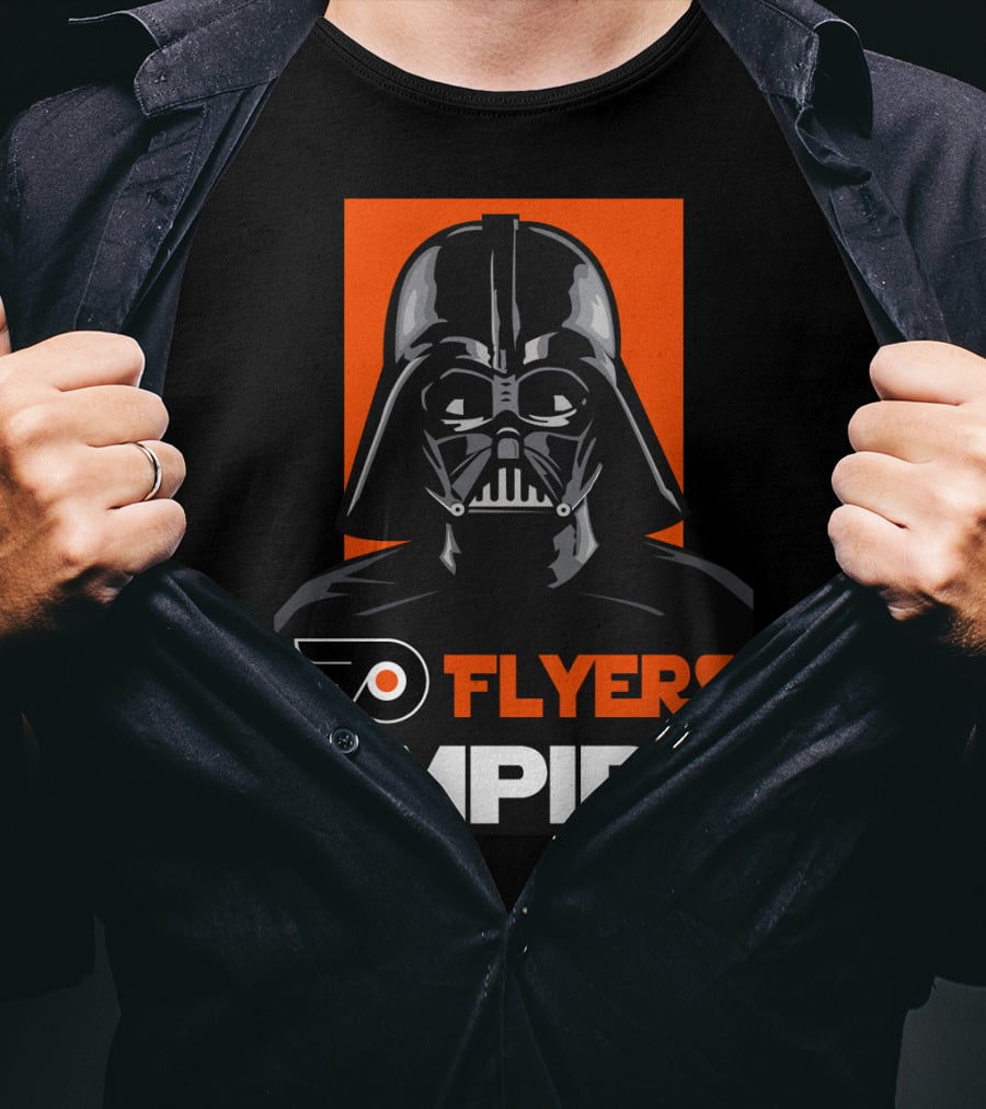 Flyers Empire Darth Vader Philadelphia NHL T-Shirt