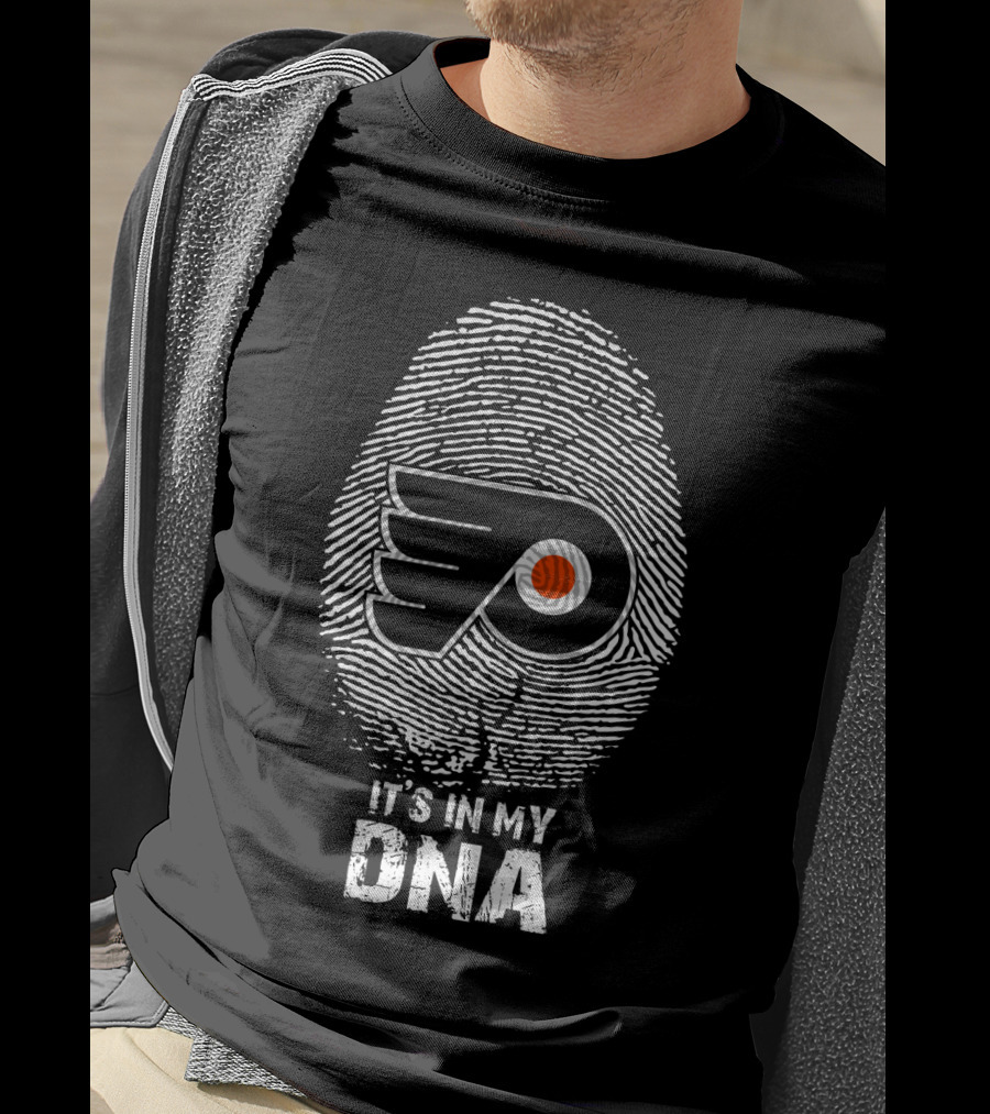 Flyers It's In My DNA Fingerprint T-Shirt