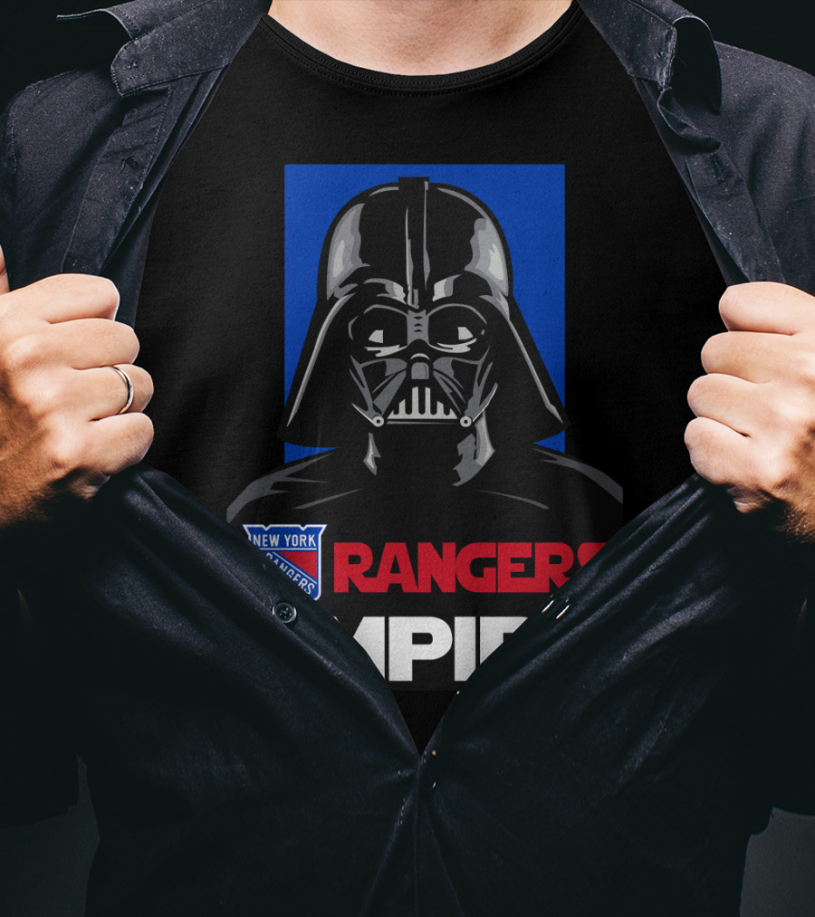 New York Rangers Darth Vader Empire NHL T-Shirt